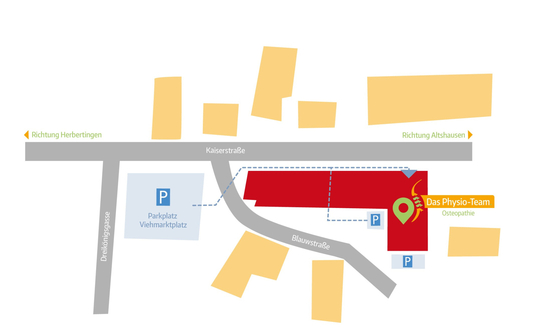 So Finden Sie Uns - Osteopathie